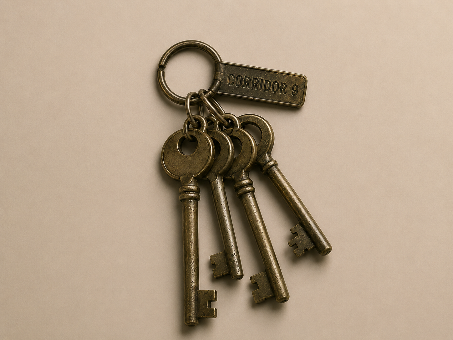 Recovered Keychain: Corridor 9