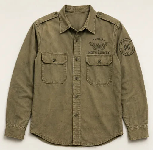 Issued Garment 012-A: Annual Moth Survey