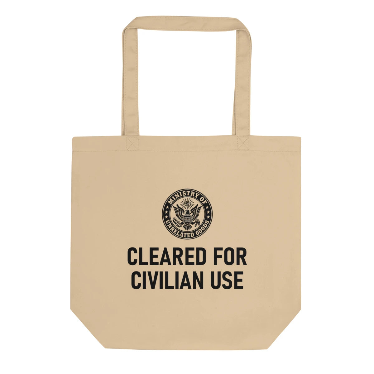 Cleared for Civilian Use Tote, tote in Oyster
