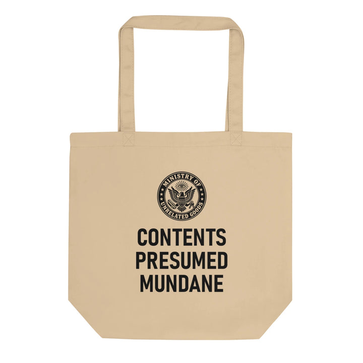 Contents Presumed Mundane Tote