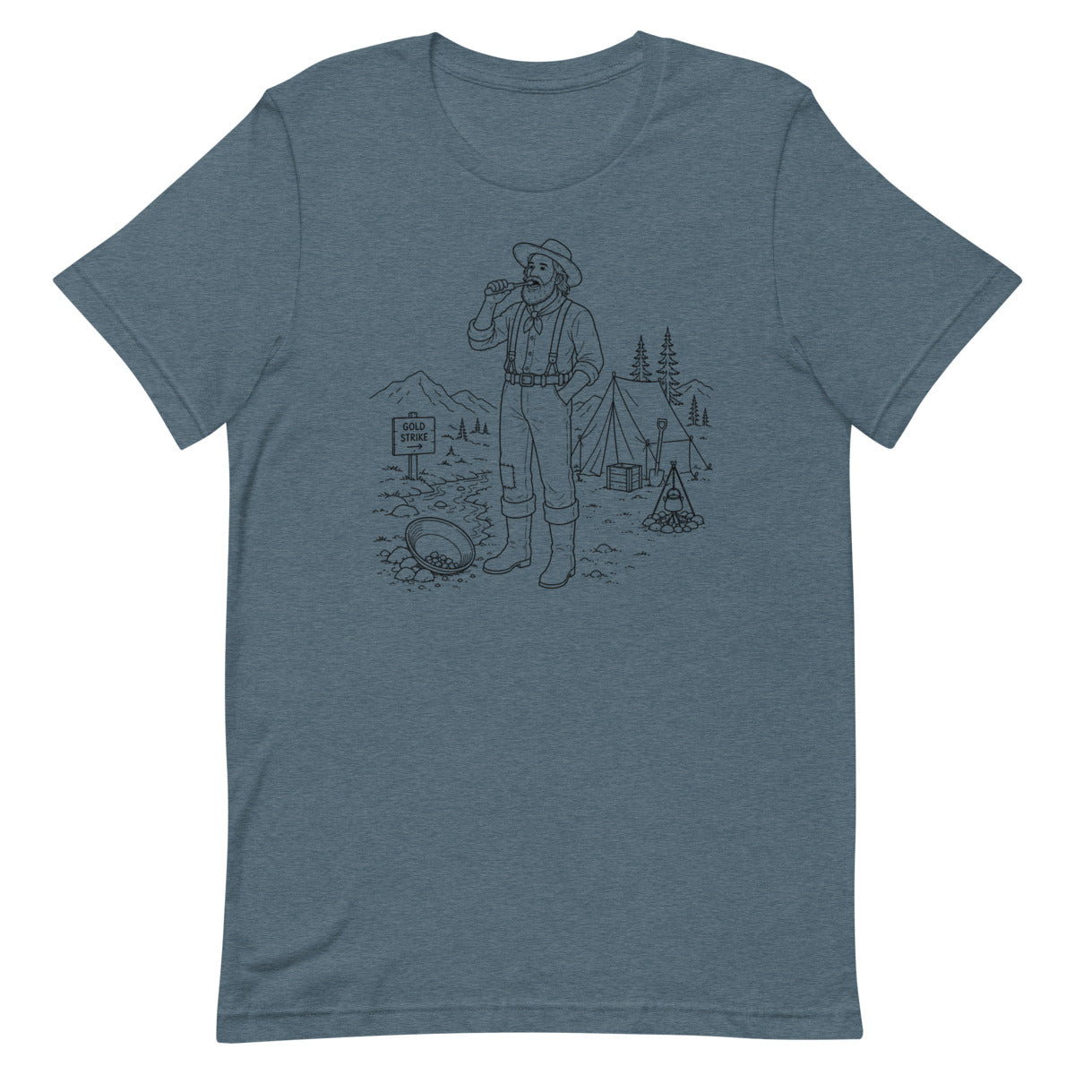 Issued Garment SRD-TD/12: HYGIENE APPARATUS MISDATED, shirt in Heather Slate