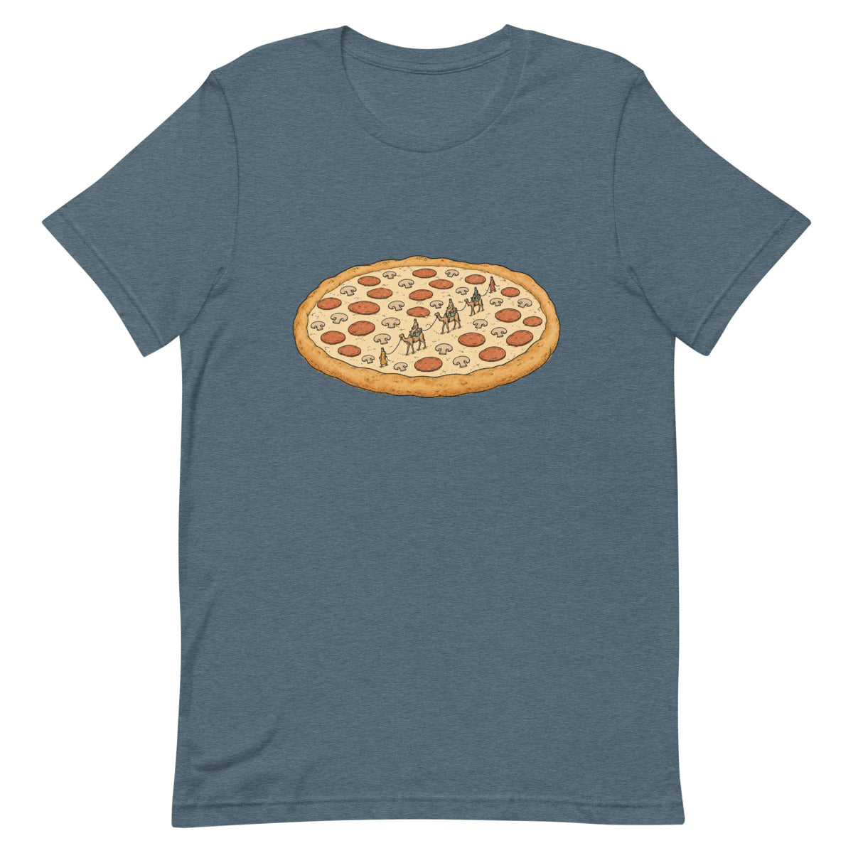 Issued Garment SRD-PC/08: CROSSING EXCEEDS SERVING, shirt in Heather Slate
