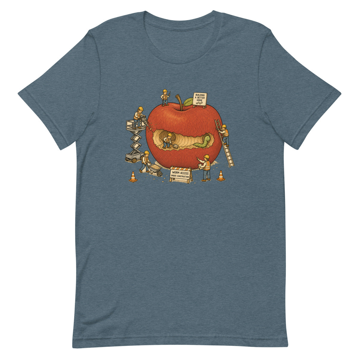 Issued Garment SRD-PC/14: TENANCY EXCEEDS FRUIT, shirt in Heather Slate